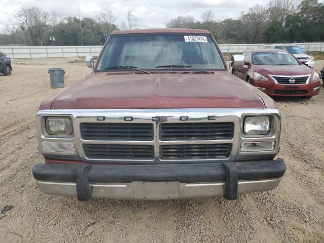 1B7GE16Y4PS100104 - 1993 DODGE D-SERIES D150 RED photo 5