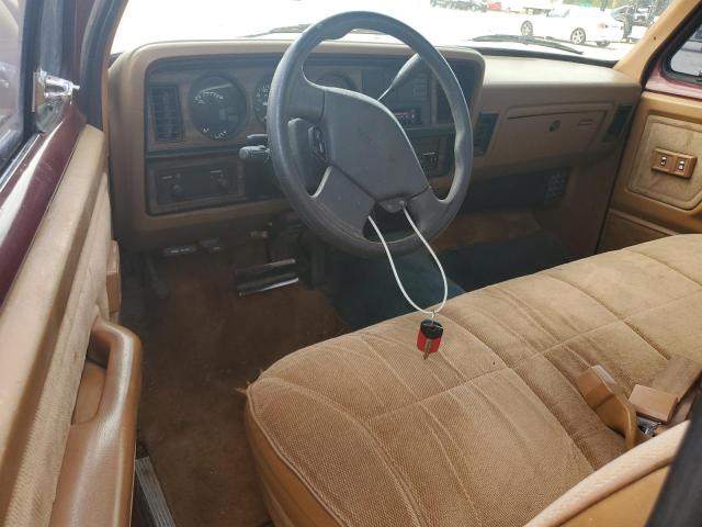 1B7GE16Y4PS100104 - 1993 DODGE D-SERIES D150 RED photo 8