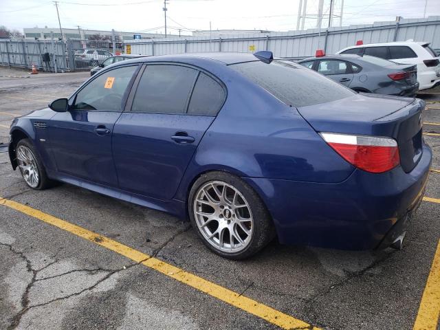 WBSNB93546B581486 - 2006 BMW M5 BLUE photo 2