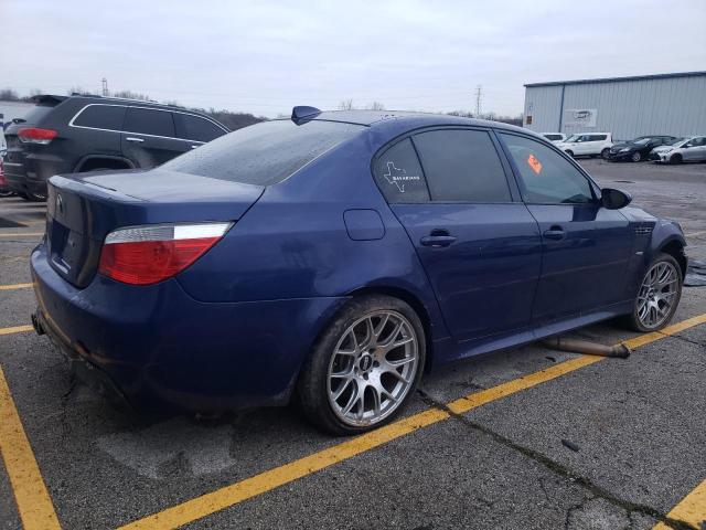 WBSNB93546B581486 - 2006 BMW M5 BLUE photo 3