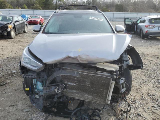 KM8SR4HF1HU229866 - 2017 HYUNDAI SANTA FE SE ULTIMATE SILVER photo 5