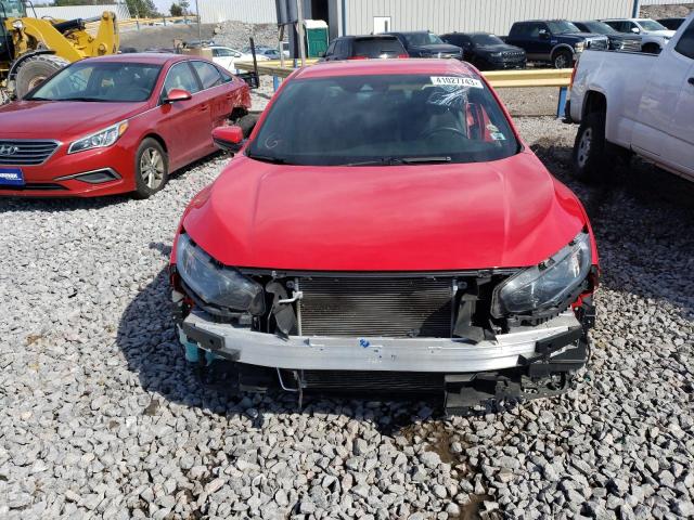 2HGFC2F85LH549124 - 2020 HONDA CIVIC SPORT 红色 照片 5