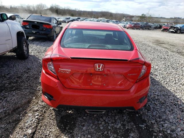 2HGFC2F85LH549124 - 2020 HONDA CIVIC SPORT 红色 照片 6