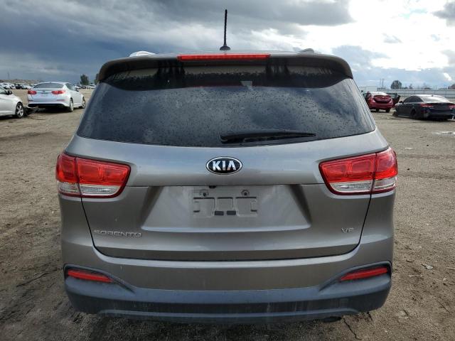 5XYPG4A55GG149679 - 2016 KIA SORENTO LX CHARCOAL photo 6