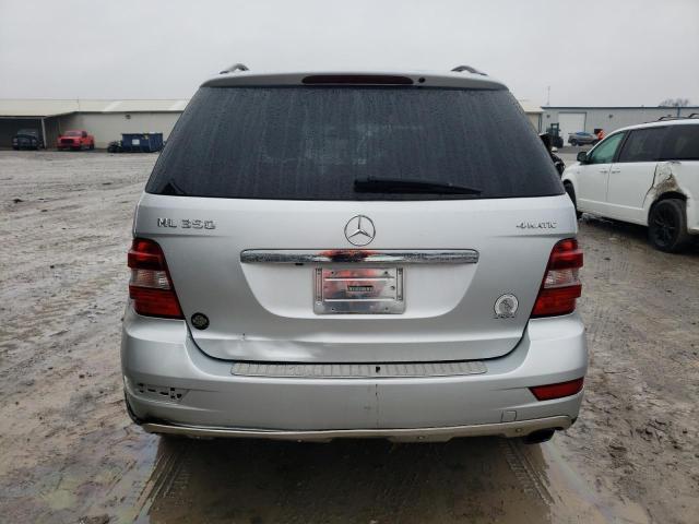 4JGBB8GB4BA666523 - 2011 MERCEDES-BENZ ML 350 4MATIC SILVER photo 6