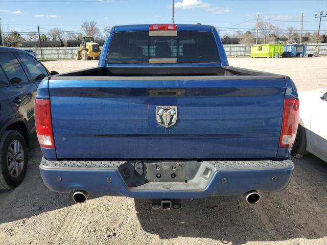 1D7RB1CT0AS203902 - 2010 DODGE RAM 1500 BLUE photo 6