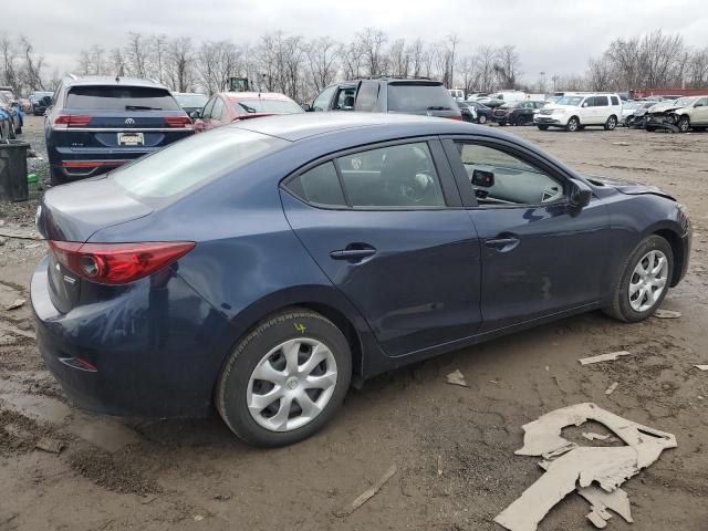 3MZBN1U72JM265716 - 2018 MAZDA 3 SPORT BLUE photo 3