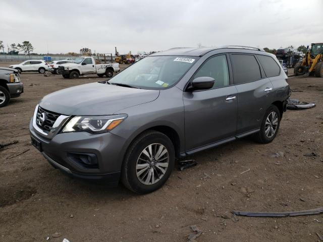 5N1DR2MM3KC605076 - 2019 NISSAN PATHFINDER S GRAY photo 1