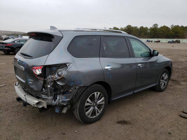 5N1DR2MM3KC605076 - 2019 NISSAN PATHFINDER S GRAY photo 3
