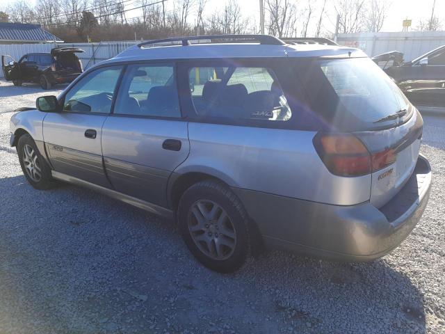 4S3BH675037617383 - 2003 SUBARU LEGACY OUTBACK AWP 银色 照片 2