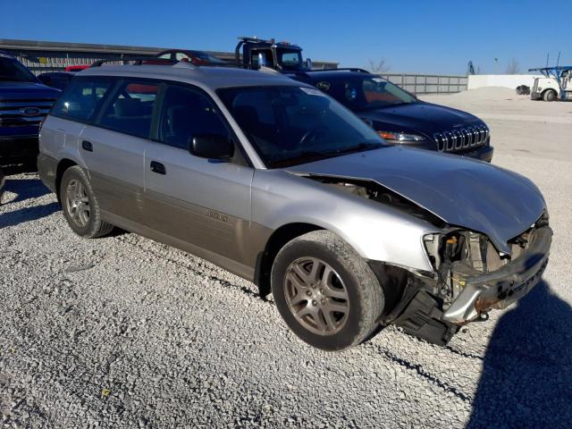 4S3BH675037617383 - 2003 SUBARU LEGACY OUTBACK AWP 银色 照片 4