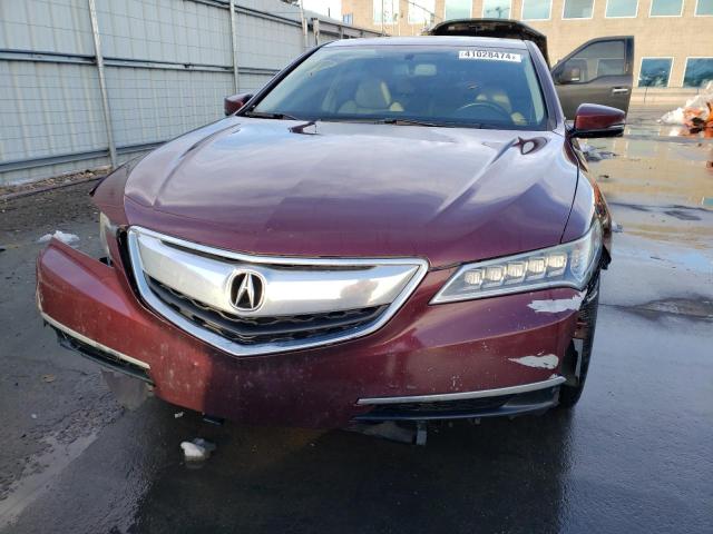 19UUB1F37FA003534 - 2015 ACURA TLX BURGUNDY photo 5