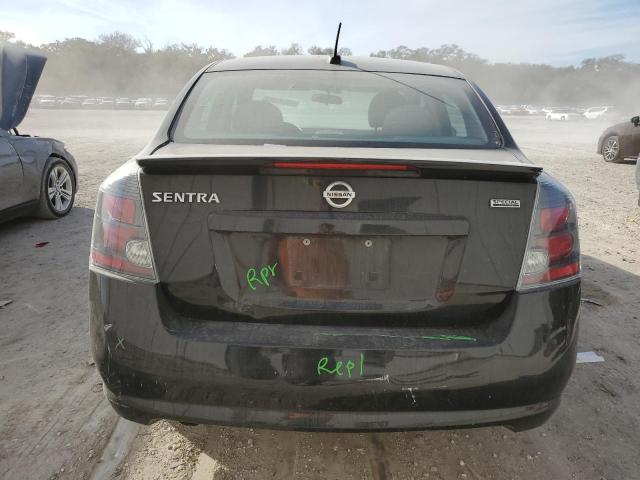 3N1AB6AP7CL664304 - 2012 NISSAN SENTRA 2.0 BLACK photo 6