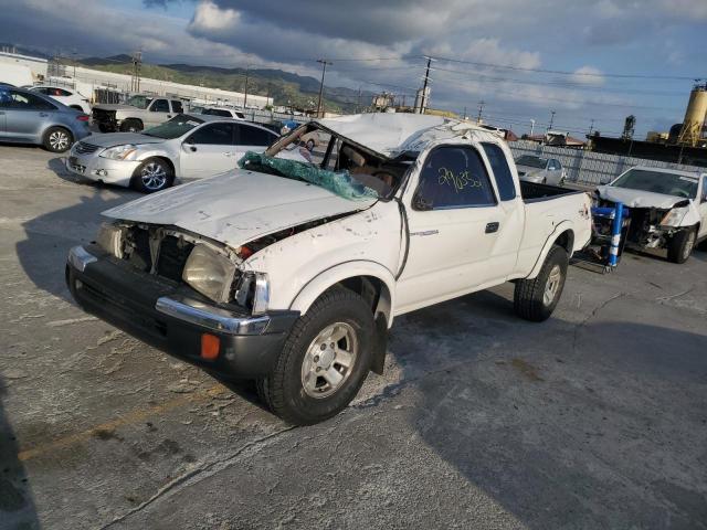 4TASN92N3YZ672659 - 2000 TOYOTA TACOMA XTRACAB PRERUNNER თეთრი ფოტო 1