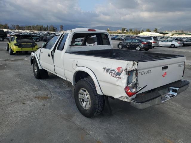 4TASN92N3YZ672659 - 2000 TOYOTA TACOMA XTRACAB PRERUNNER WHITE photo 2