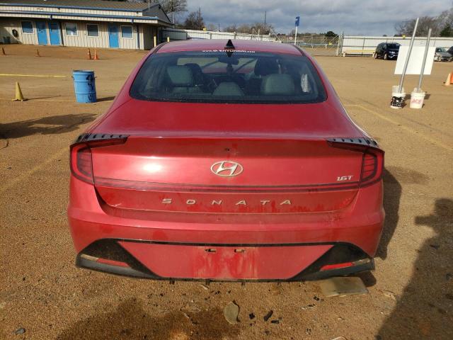 5NPEJ4J28MH117960 - 2021 HYUNDAI SONATA SEL PLUS RED photo 6