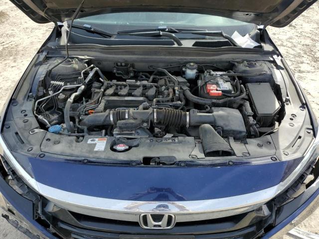 1HGCV1F57JA163281 - 2018 HONDA ACCORD EXL BLUE photo 11