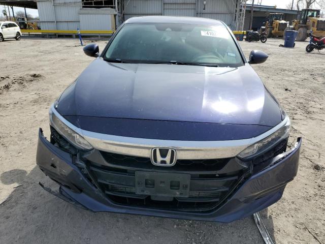 1HGCV1F57JA163281 - 2018 HONDA ACCORD EXL BLUE photo 5