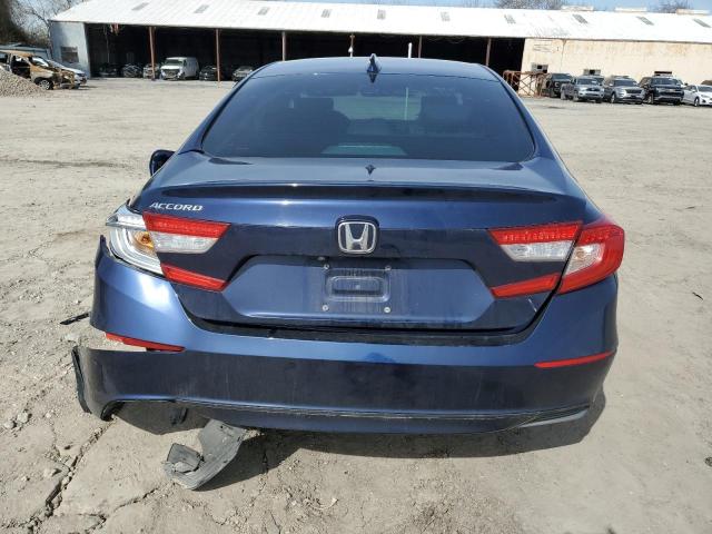 1HGCV1F57JA163281 - 2018 HONDA ACCORD EXL BLUE photo 6