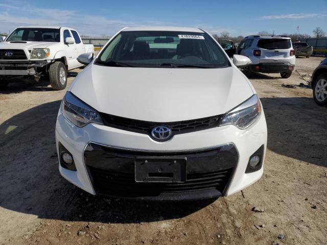 5YFBURHE6EP010966 - 2014 TOYOTA COROLLA L WHITE photo 5