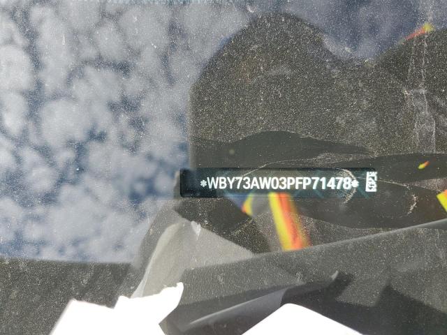 WBY73AW03PFP71478 - 2023 BMW I4 EDRIVE4 WHITE photo 12