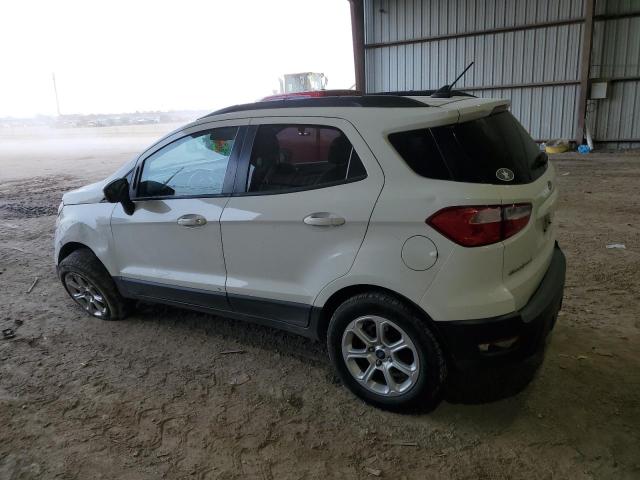 MAJ3P1TE1JC224261 - 2018 FORD ECOSPORT SE WHITE photo 2