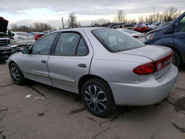 1G1JC52F437236536 - 2003 CHEVROLET CAVALIER SILVER photo 2