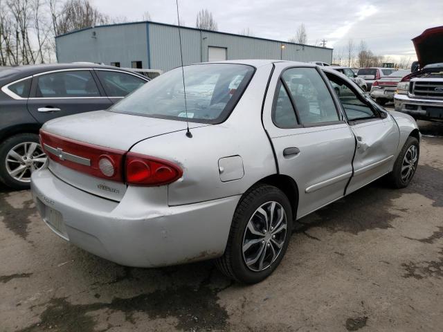 1G1JC52F437236536 - 2003 CHEVROLET CAVALIER SILVER photo 3