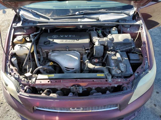 JTKDE177650055371 - 2005 TOYOTA SCION TC BURGUNDY photo 11