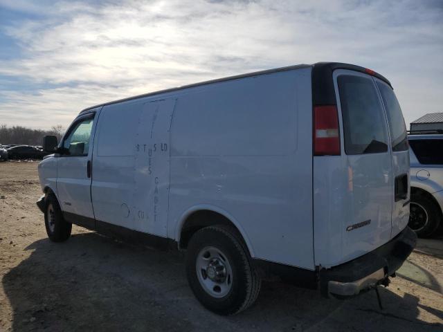 1GCGG25V761248808 - 2006 CHEVROLET EXPRESS G2 WHITE photo 2