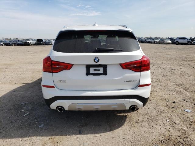 5UXTR7C59KLF28657 - 2019 BMW X3 SDRIVE30I WHITE photo 6
