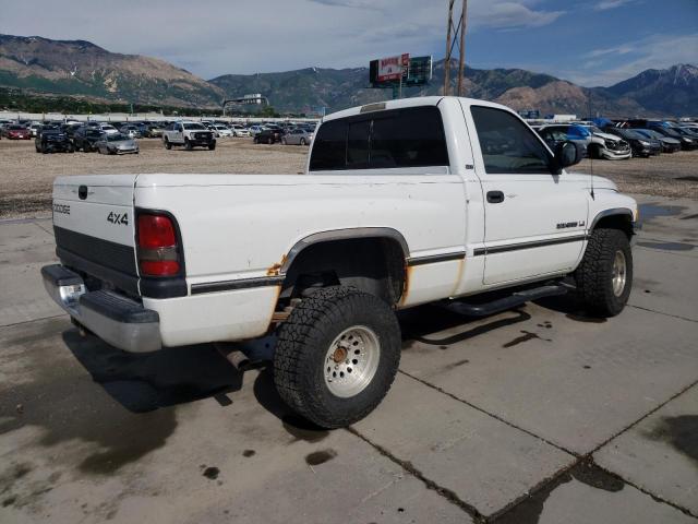 1B7HF16Z1XS126136 - 1999 DODGE RAM 1500 WHITE photo 3