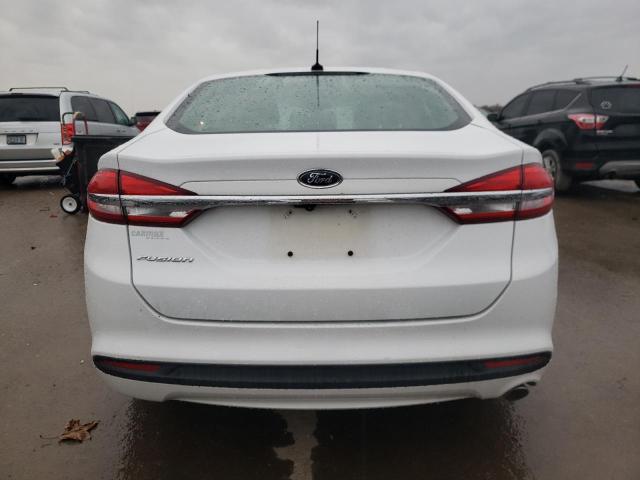 3FA6P0G74HR222230 - 2017 FORD FUSION S WHITE photo 6