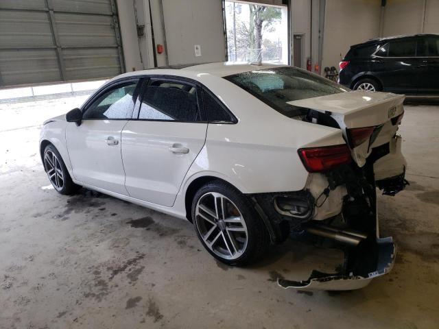 WAUAUGFF6J1037298 - 2018 AUDI A3 PREMIUM WHITE photo 2