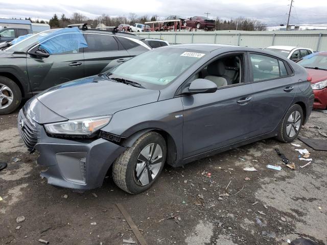 KMHC65LC0JU102306 - 2018 HYUNDAI IONIQ BLUE GRAY photo 1