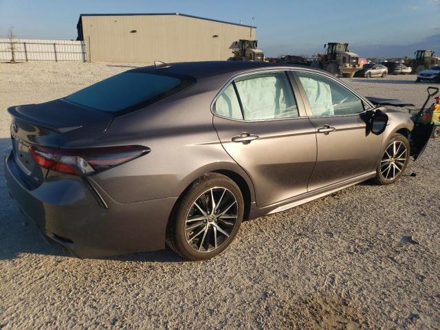 4T1G11AKXRU864296 - 2024 TOYOTA CAMRY SE NIGHT SHADE GRAY photo 3