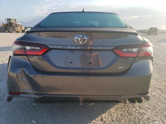 4T1G11AKXRU864296 - 2024 TOYOTA CAMRY SE NIGHT SHADE GRAY photo 6