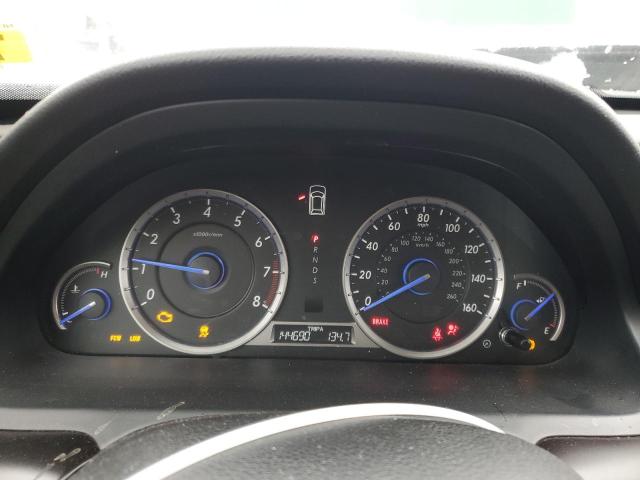 5J6TF2H56FL002456 - 2015 HONDA CROSSTOUR EXL შავი ფოტო 9