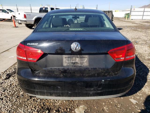 1VWAP7A36DC034625 - 2013 VOLKSWAGEN PASSAT S BLACK photo 6