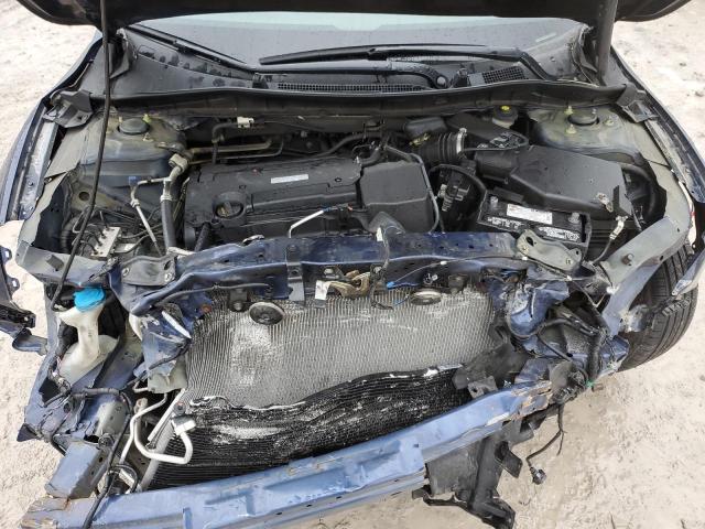 1HGCR2F38HA284551 - 2017 HONDA ACCORD LX BLUE photo 11