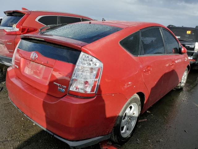 JTDKB20UX77550485 - 2007 TOYOTA PRIUS RED photo 3