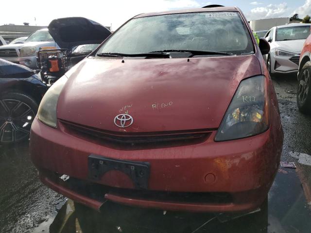 JTDKB20UX77550485 - 2007 TOYOTA PRIUS RED photo 5