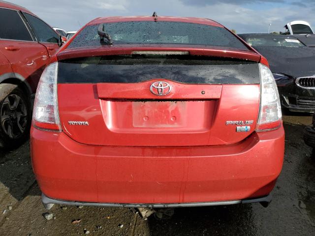 JTDKB20UX77550485 - 2007 TOYOTA PRIUS RED photo 6