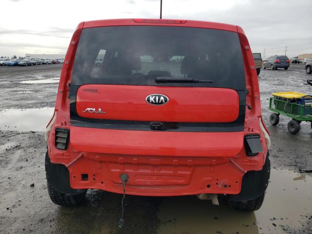 KNDJN2A22K7673741 - 2019 KIA SOUL RED photo 6