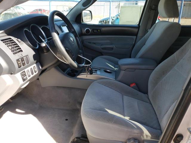 5TEJU4GN3AZ708536 - 2010 TOYOTA TACOMA DOUBLE CAB PRERUNNER SILVER photo 7