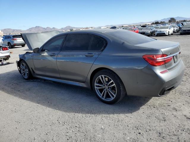 WBA7F2C59GG416899 - 2016 BMW 750 XI GRAY photo 2