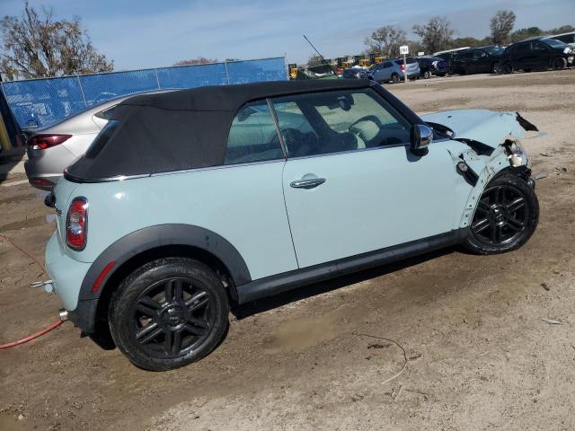 WMWZN3C5XCT134144 - 2012 MINI COOPER BLUE photo 3