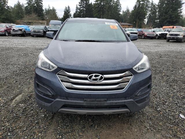 5XYZTDLB5FG283534 - 2015 HYUNDAI SANTA FE S BLUE photo 5