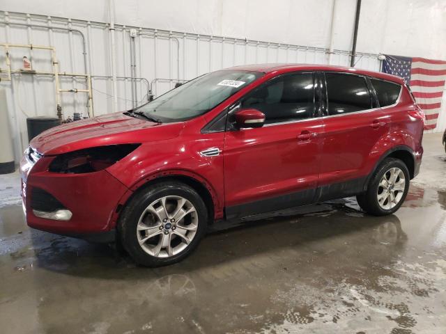 1FMCU9H9XDUB76721 - 2013 FORD ESCAPE SEL RED photo 1