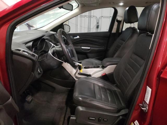 1FMCU9H9XDUB76721 - 2013 FORD ESCAPE SEL RED photo 7